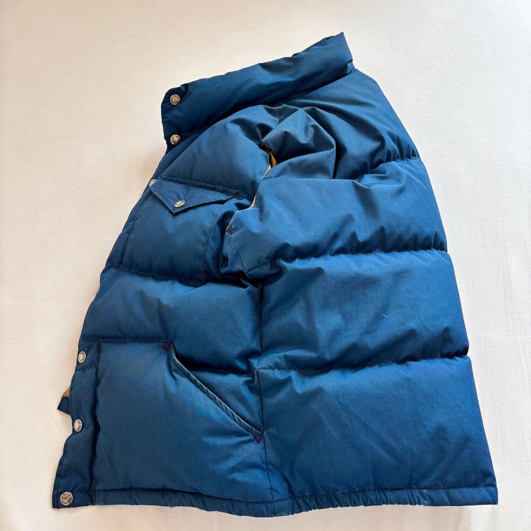 80s THE NORTH FACE 茶タグ ダウンベスト USA製