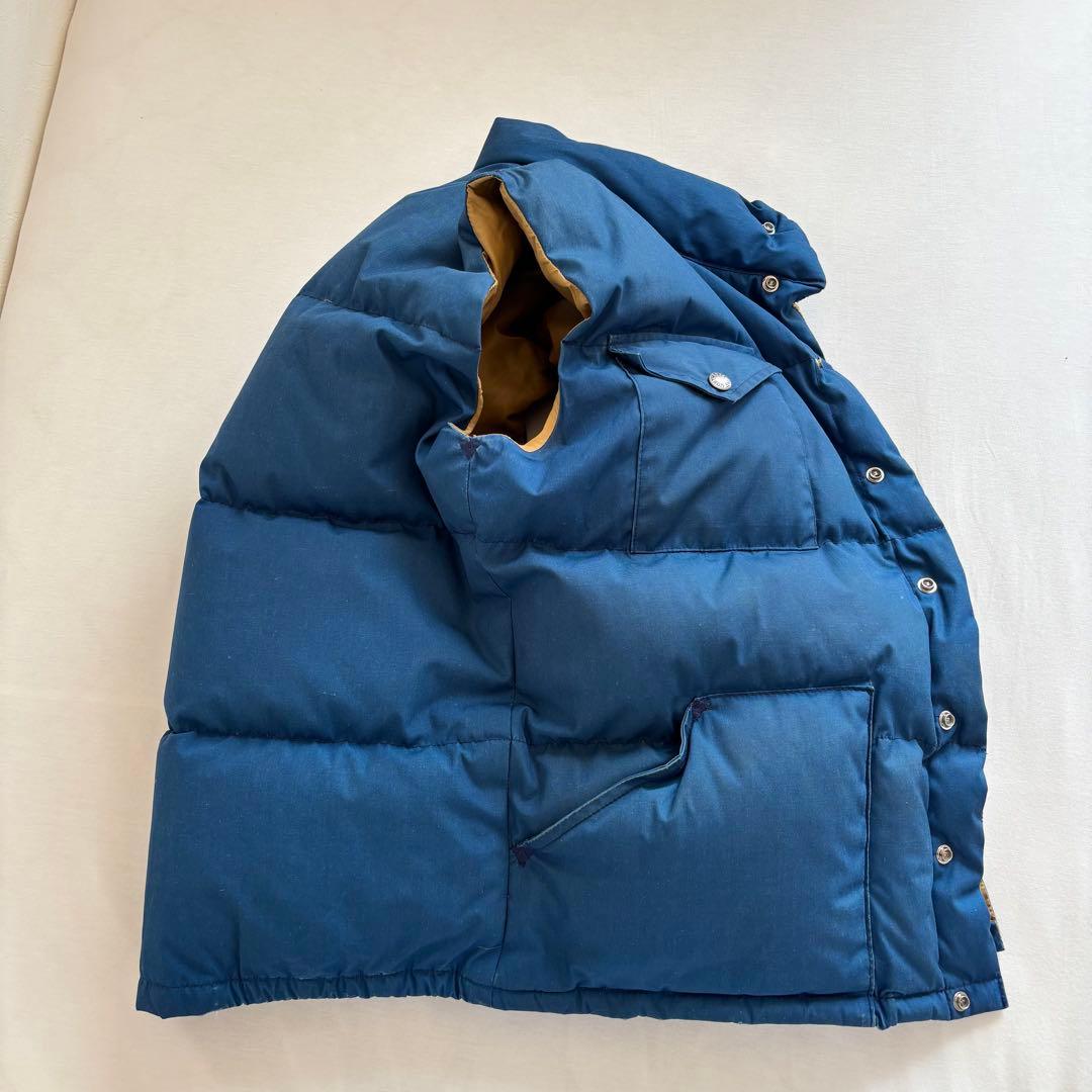 80s THE NORTH FACE 茶タグ ダウンベスト USA製