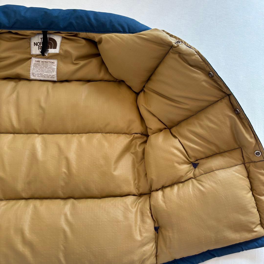 80s THE NORTH FACE 茶タグ ダウンベスト USA製