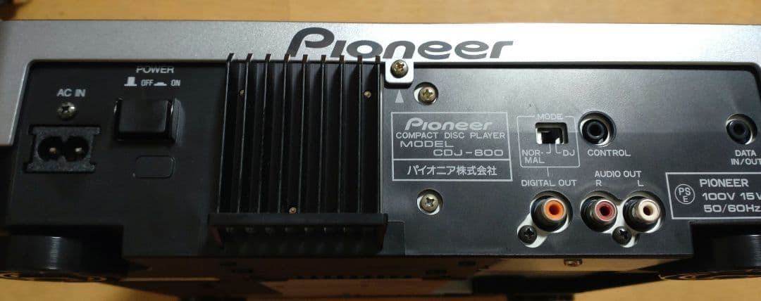 Pioneer CDJ-800　動作確済み　ピックアップレンズ新品交換