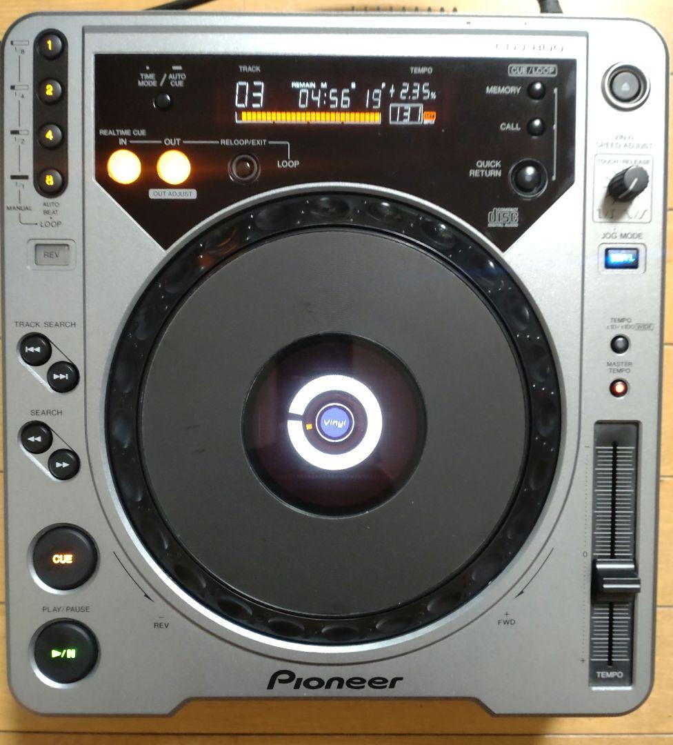 Pioneer CDJ-800　動作確済み　ピックアップレンズ新品交換