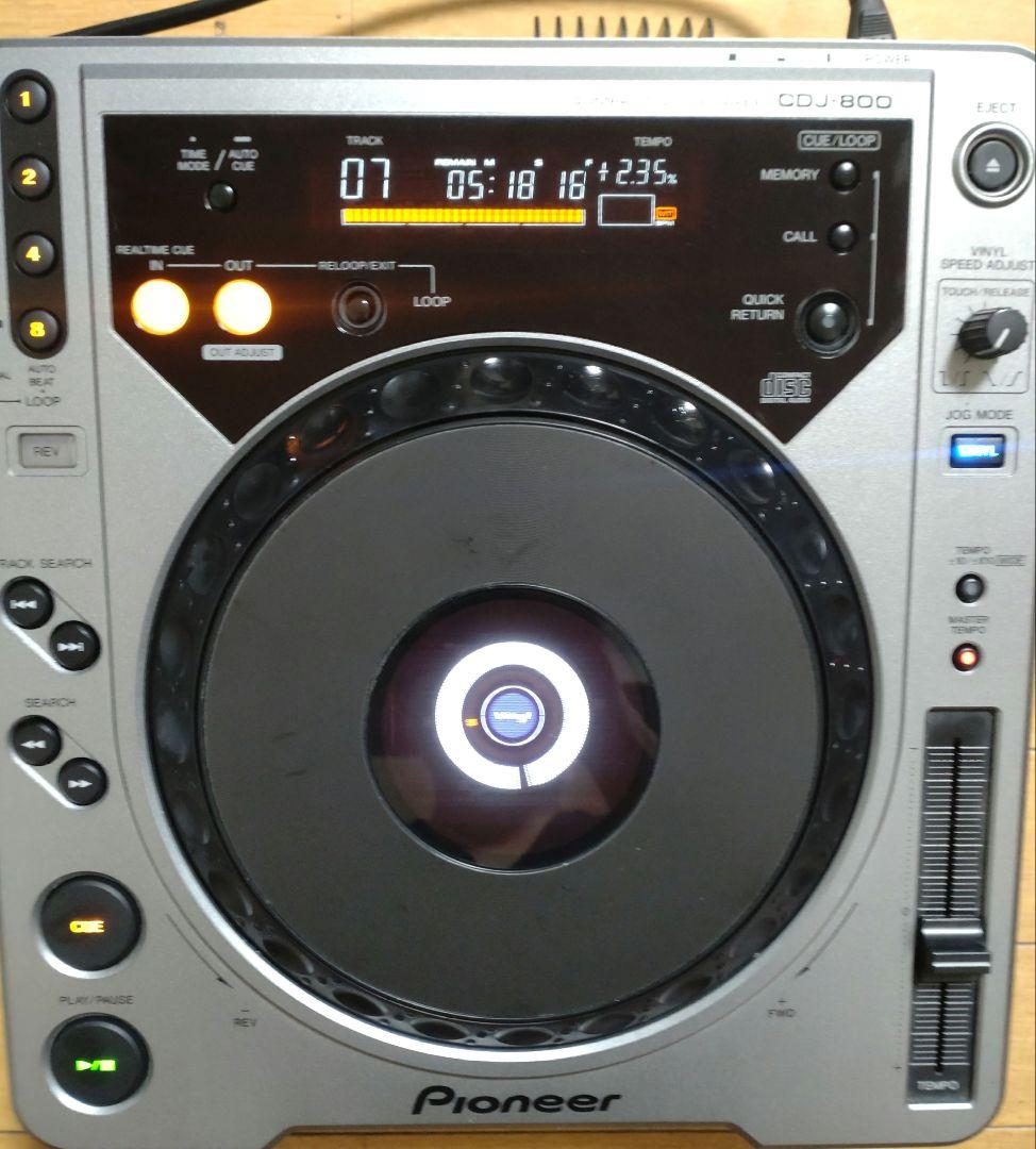 Pioneer CDJ-800　動作確済み　ピックアップレンズ新品交換