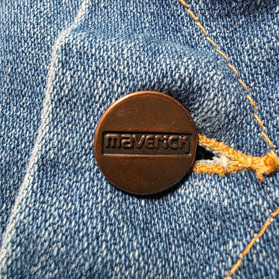 70〜80’s USA製 MAVERICK ヴィンテージ デニムジャケット
