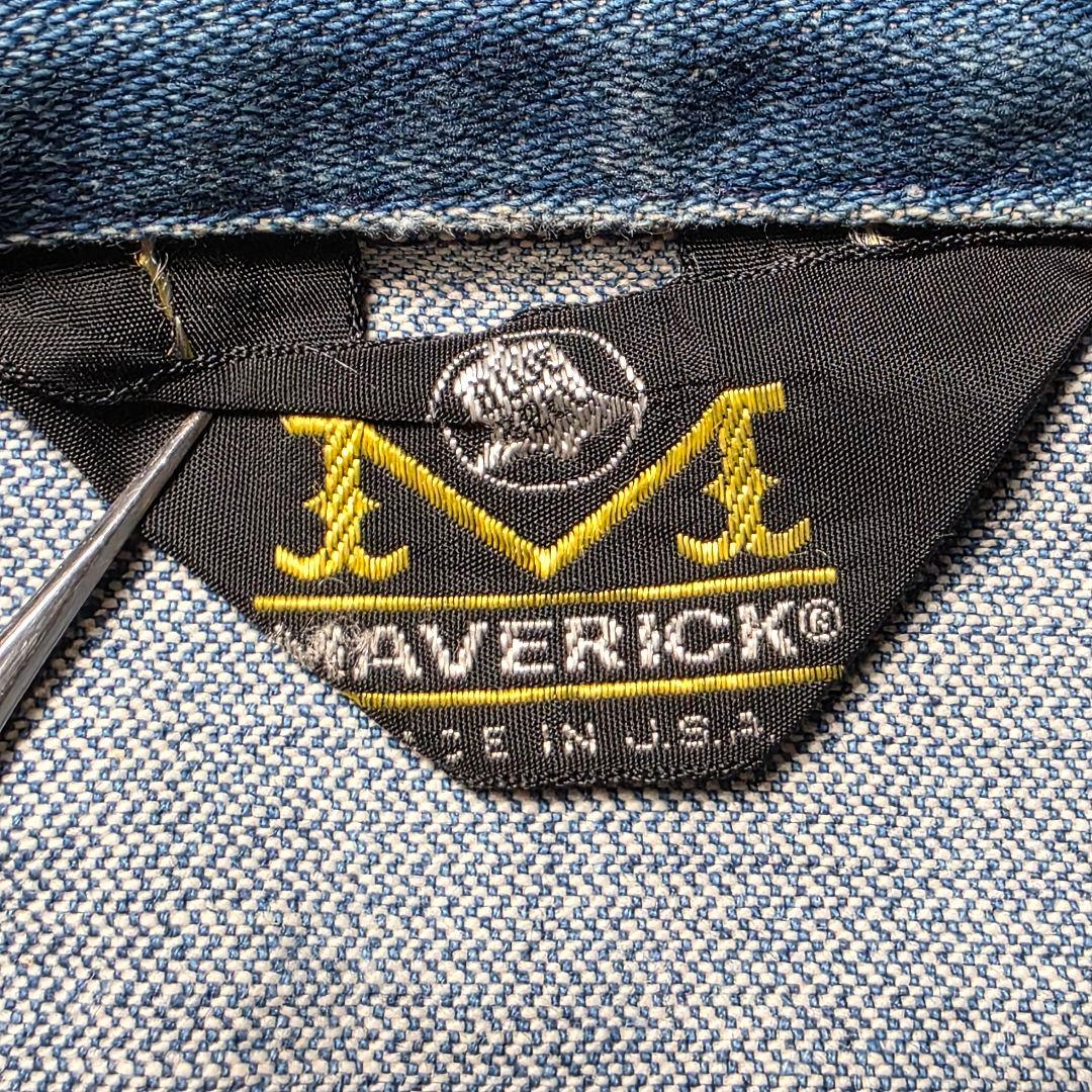 70〜80’s USA製 MAVERICK ヴィンテージ デニムジャケット