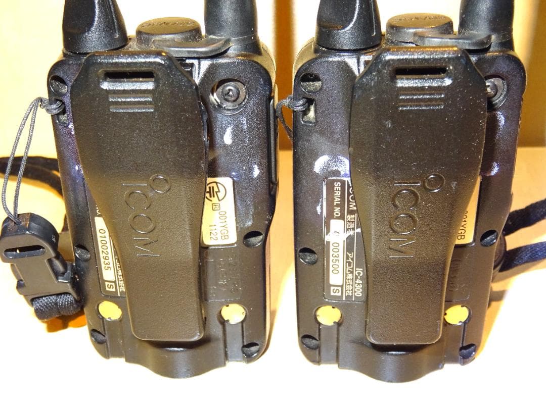 ICOM トランシーバー 2台セット IC-4300
