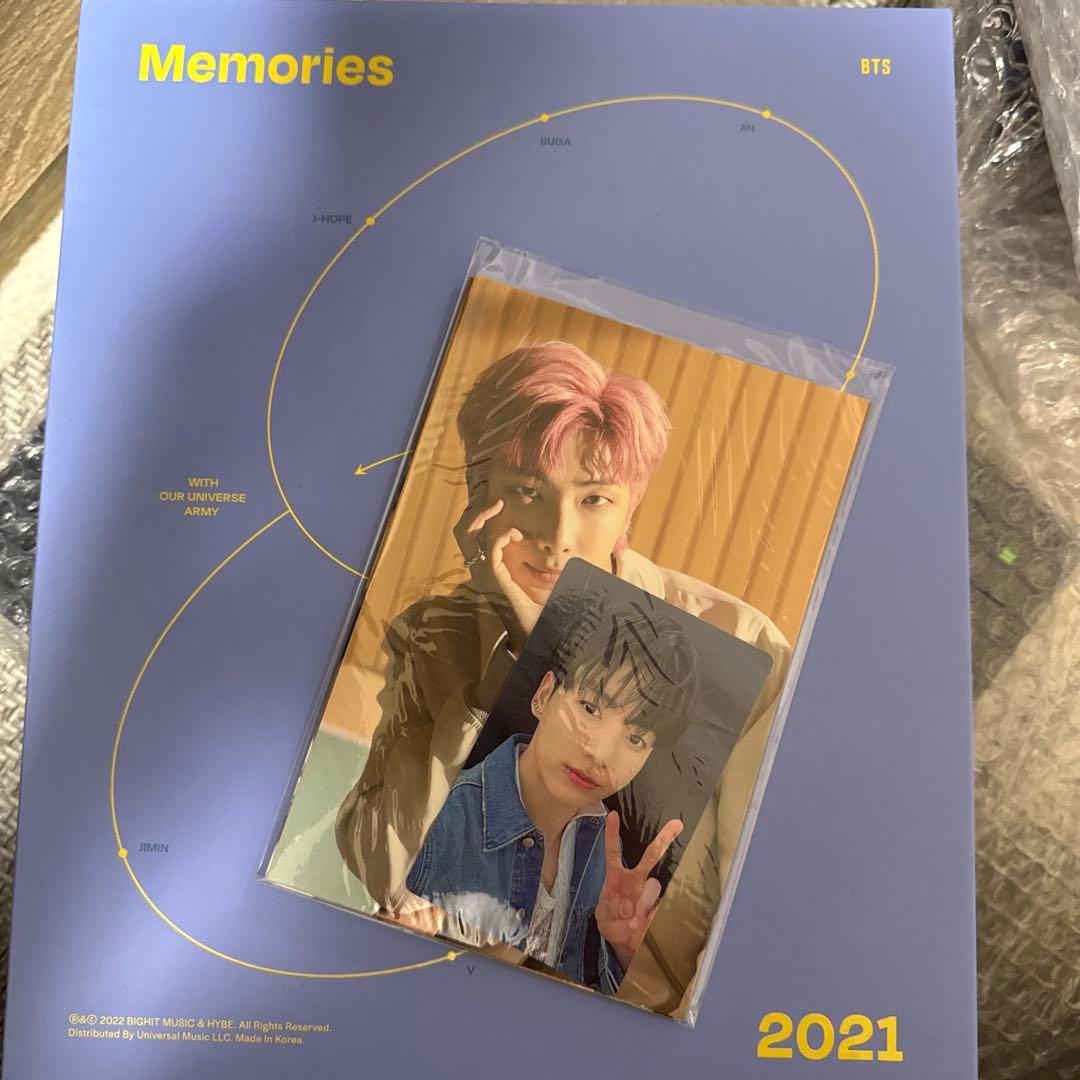 【美品】BTS memories of 2021 DVD ジョングク