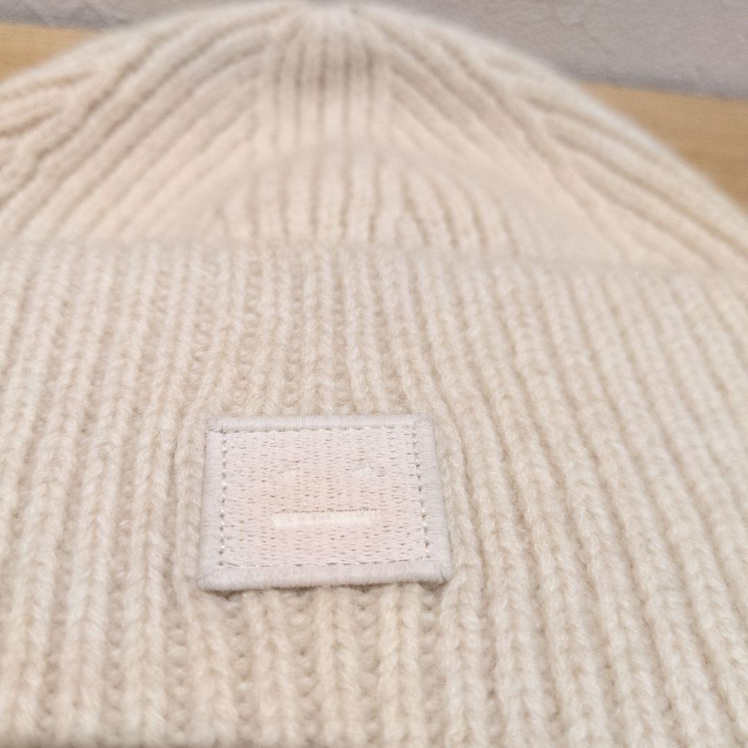 【千尋】Acne Studios スモールFACEロゴビーニー