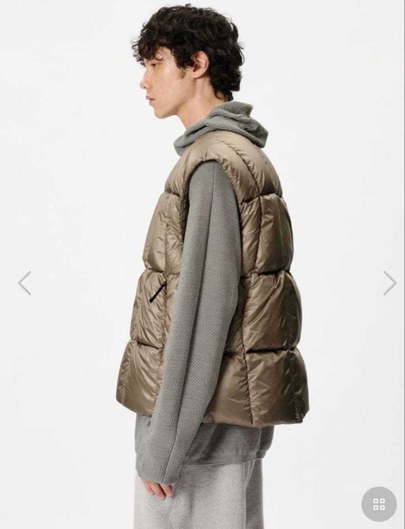 Goldwin0THREE―DIMENSIONAL DOWN VEST サイズ3