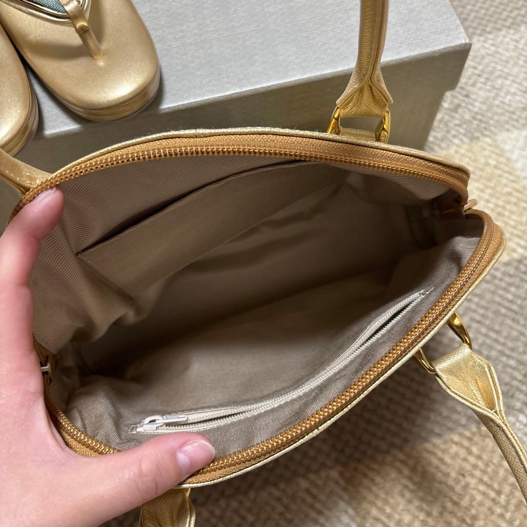 和装用バッグ　草履　セット　序の舞