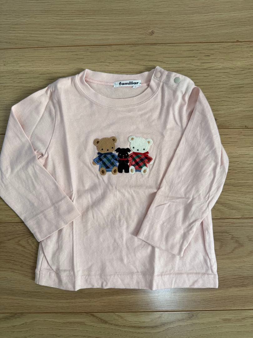familiar 長袖Tシャツ 90cm