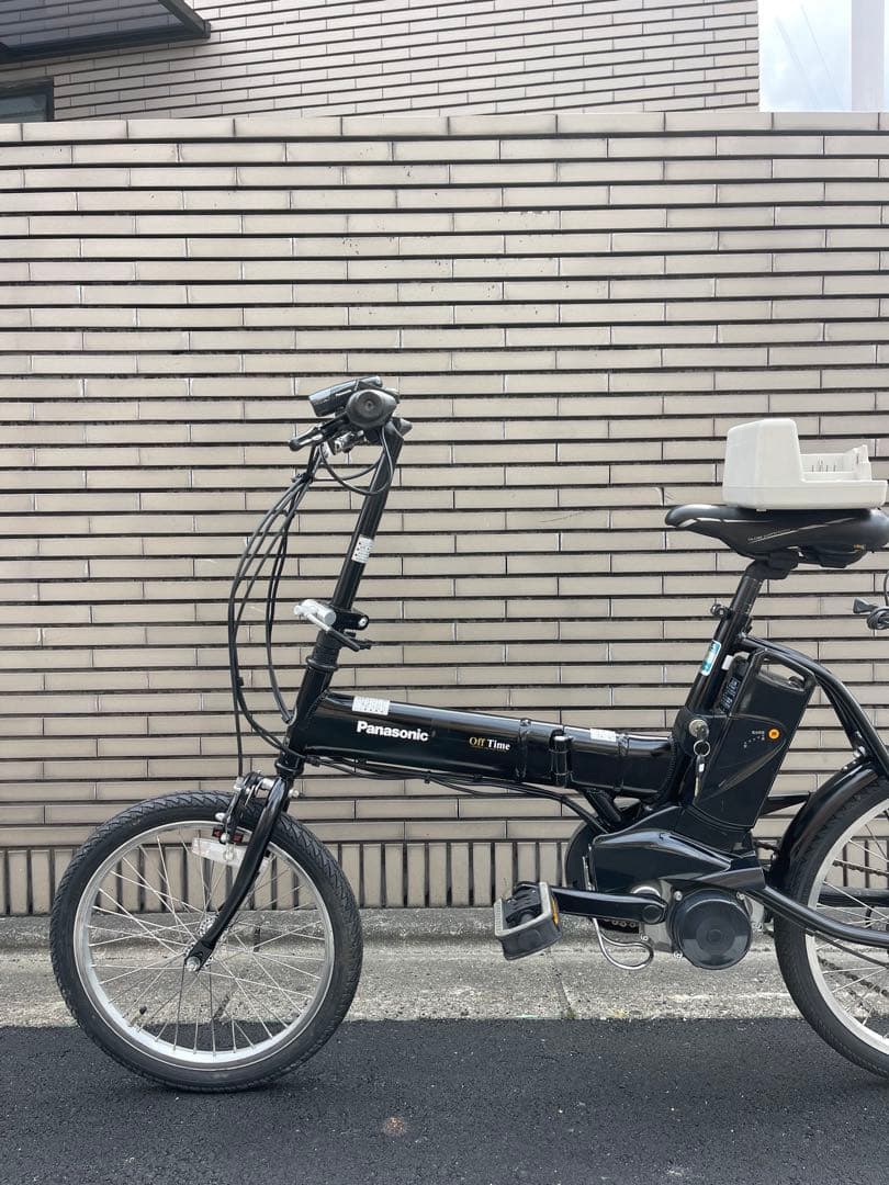 Panasonic off time折りたたみ自転車8.9ah