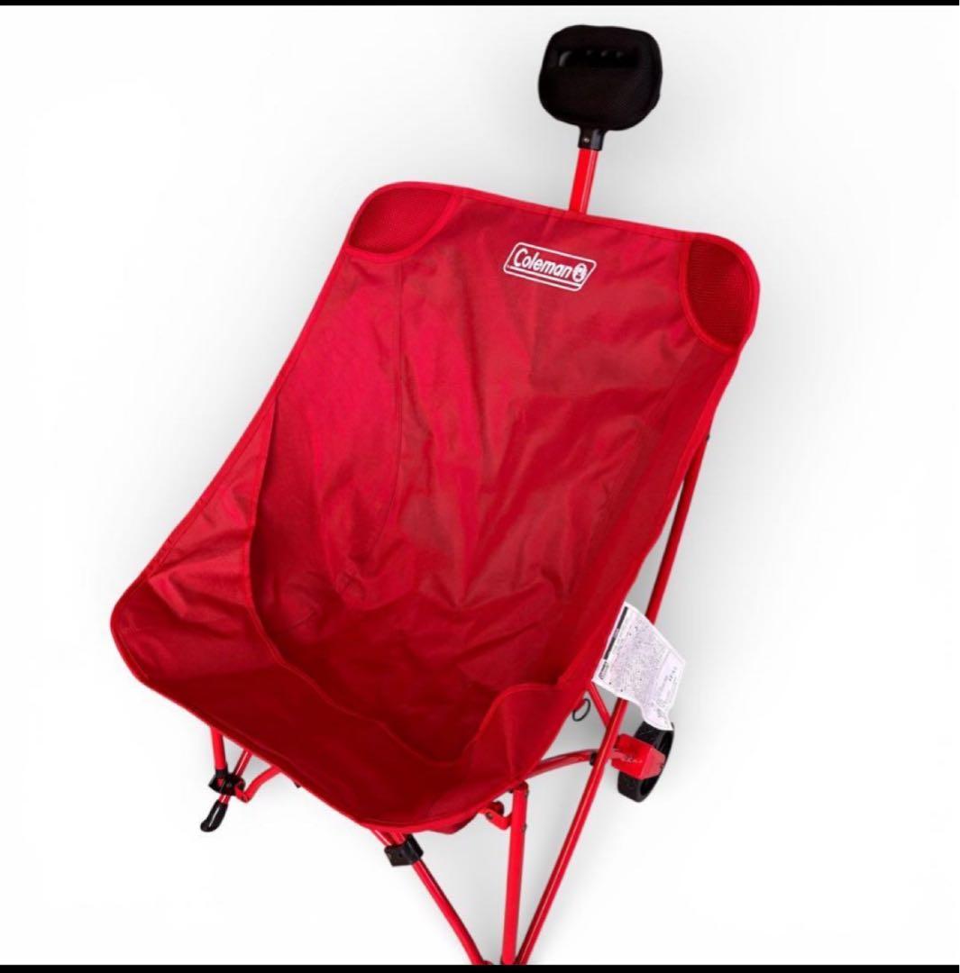 Coleman アウトドアチェア レッド