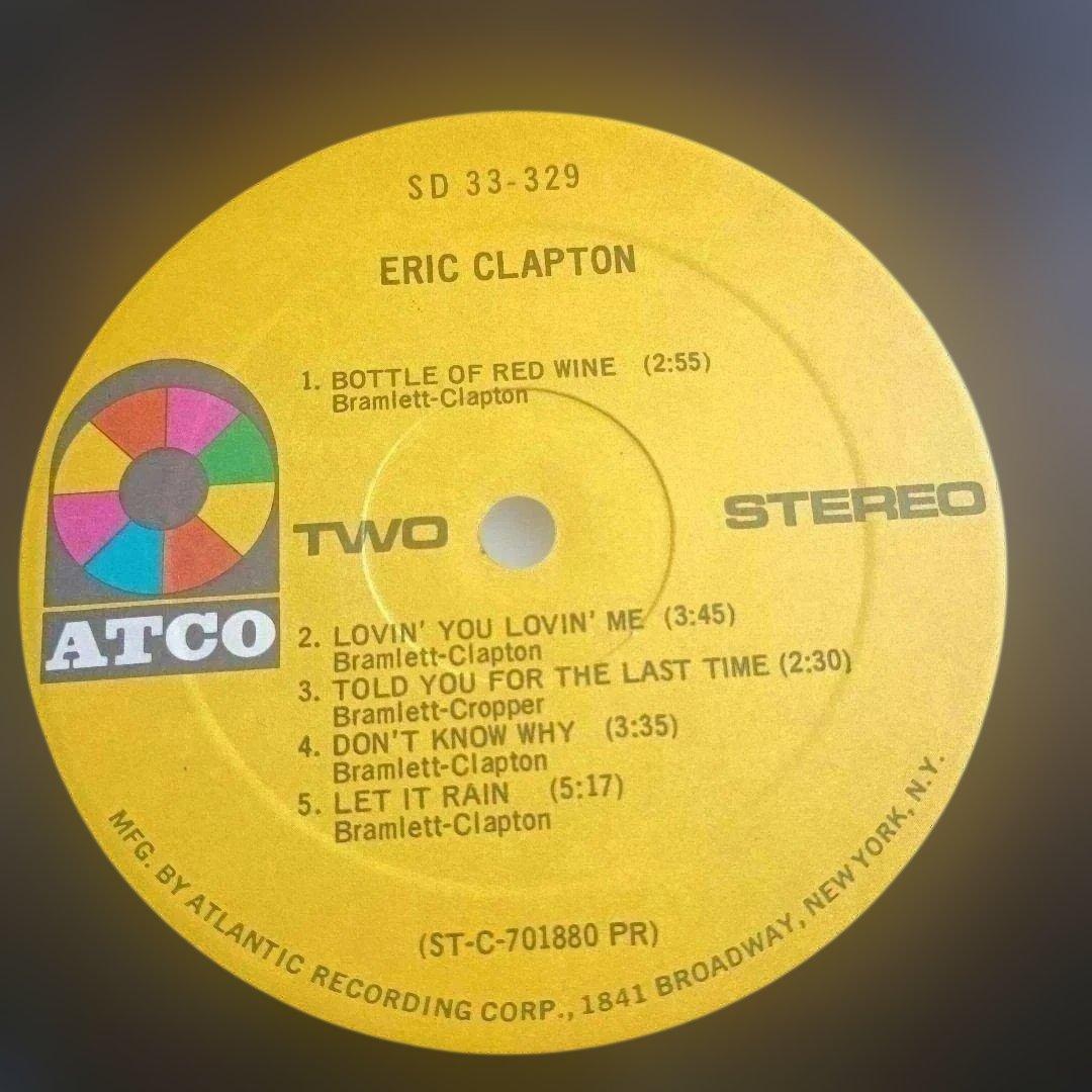 US盤 ORIG ERIC CLAPTON エリッククラプトン ソロ 1st