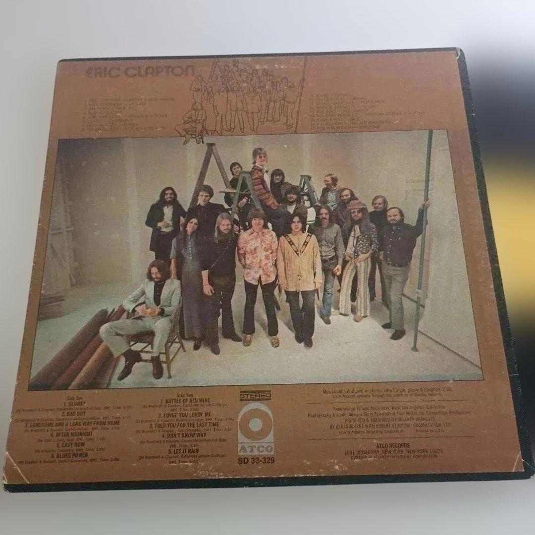 US盤 ORIG ERIC CLAPTON エリッククラプトン ソロ 1st