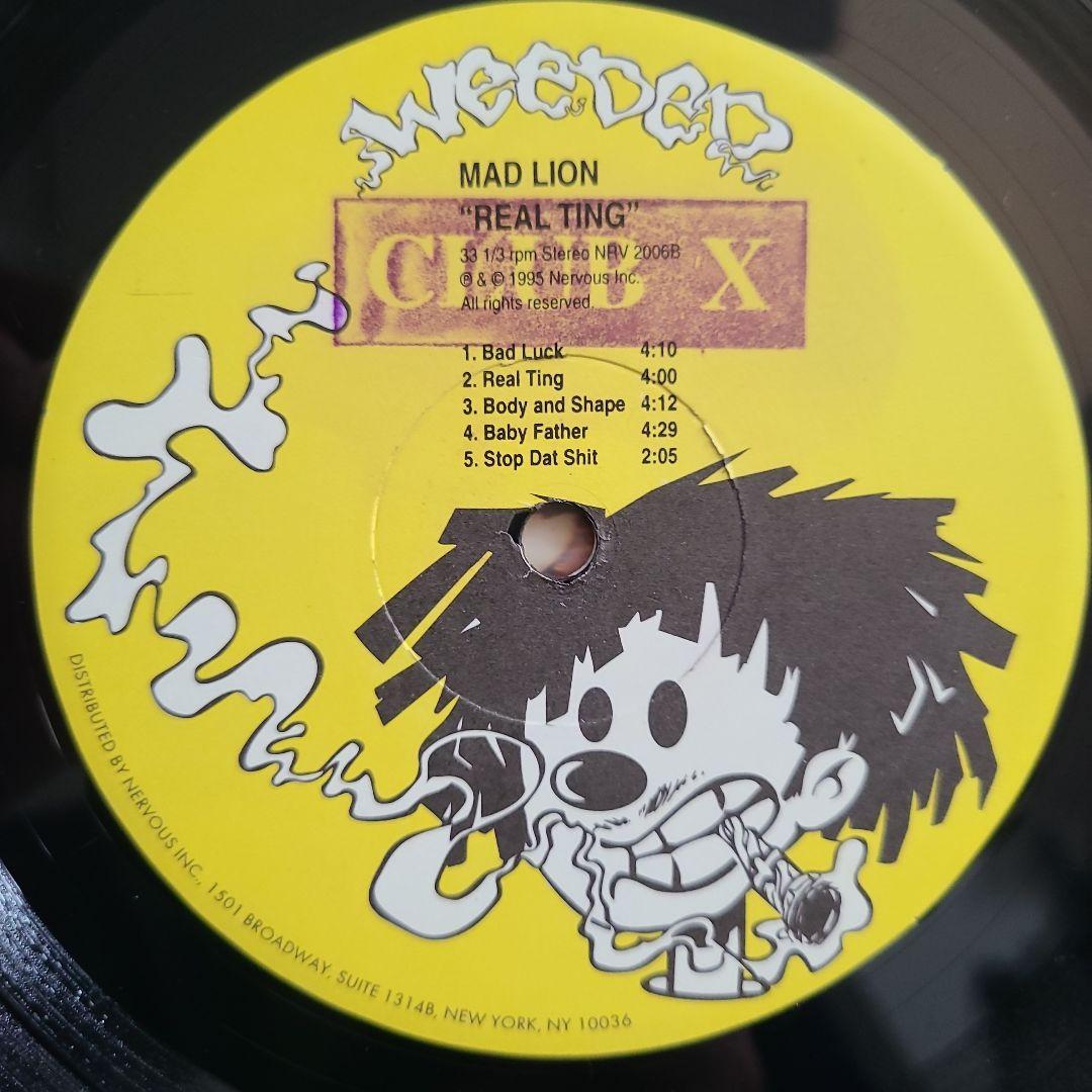 ★ＵＳオリジナル盤★マッド・ライオンＬＰ＆１２インチ×２枚、合計３枚セット