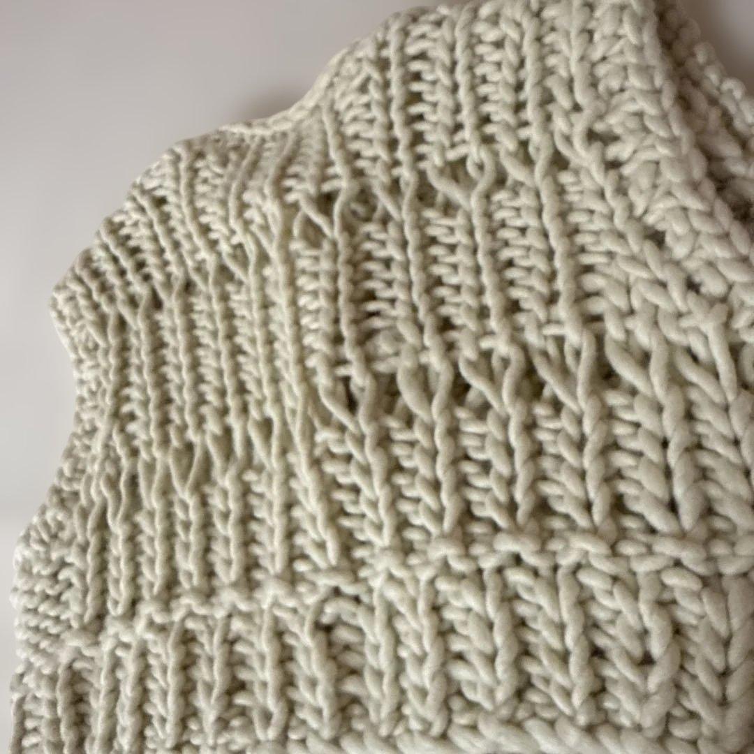 トゥデイフルtodayful ChunkyHandKnitvest