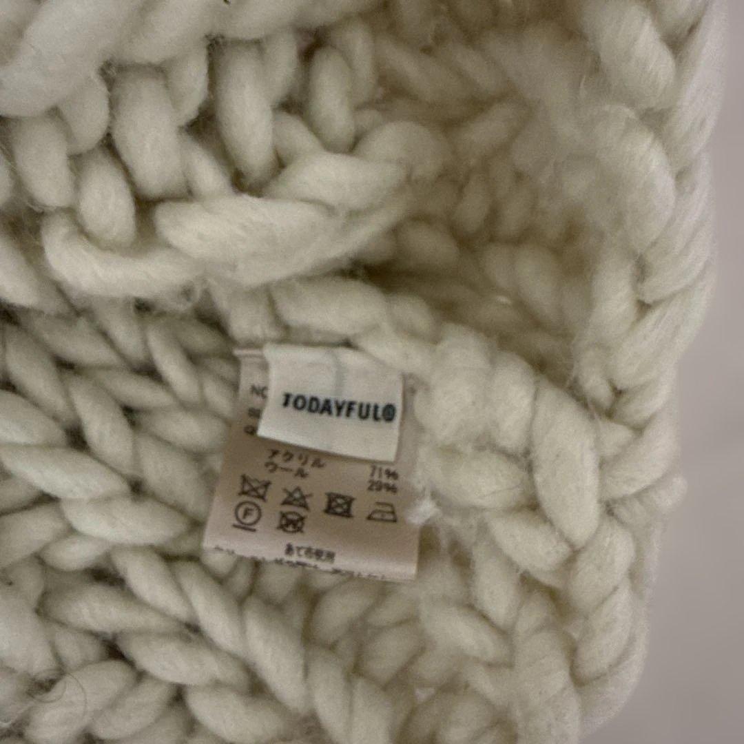 トゥデイフルtodayful ChunkyHandKnitvest
