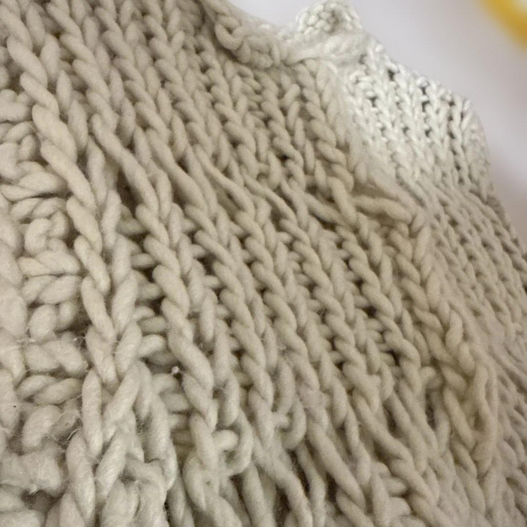 トゥデイフルtodayful ChunkyHandKnitvest