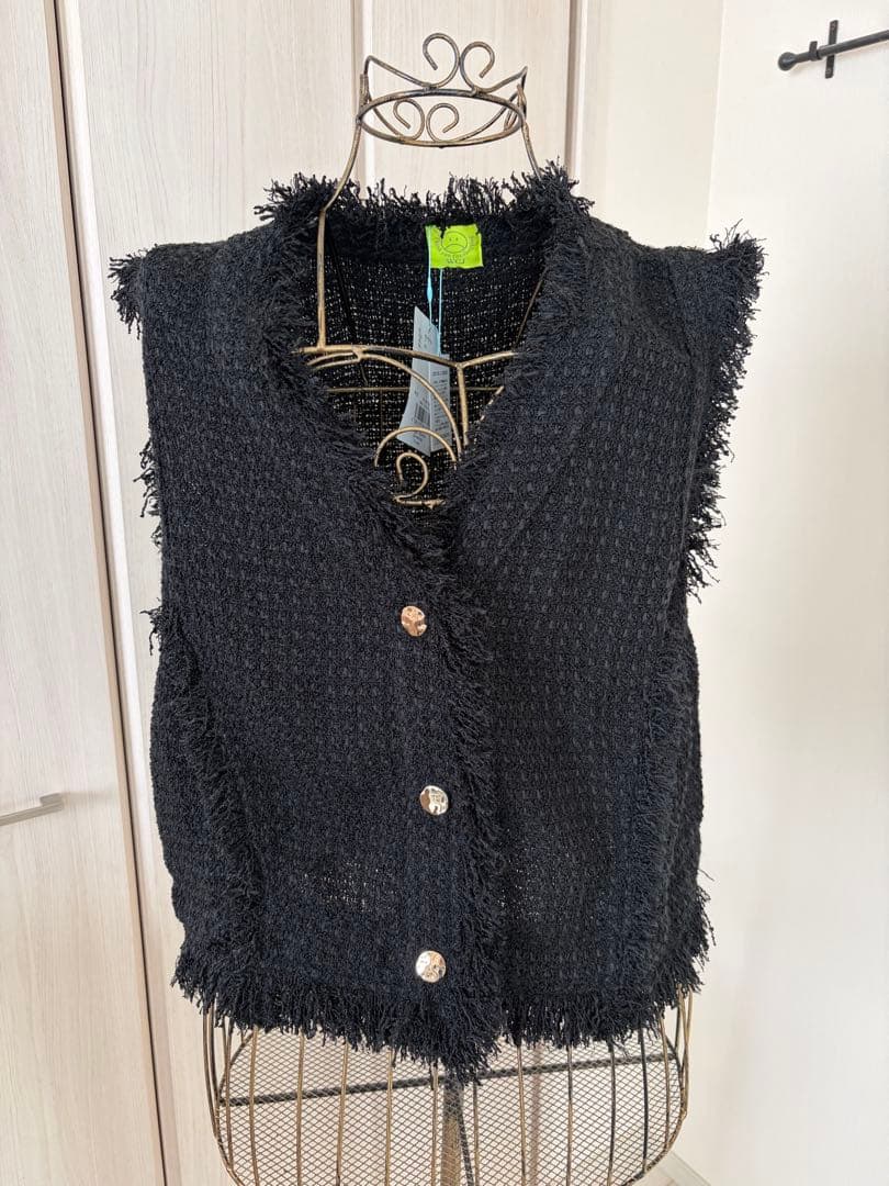 新品！wcjフリンジベスト