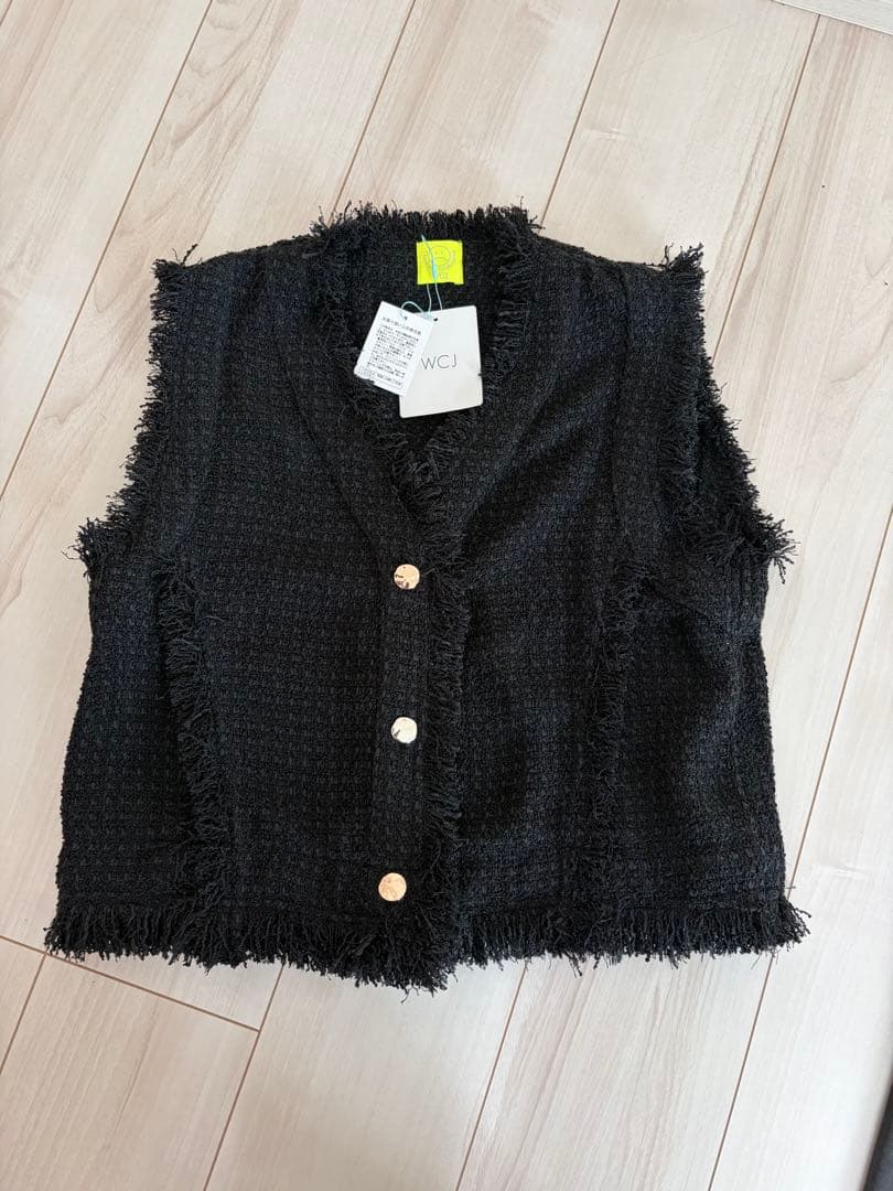 新品！wcjフリンジベスト