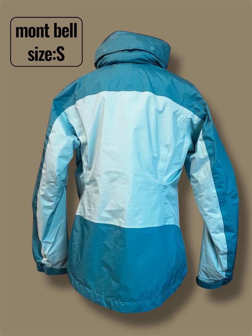 美品mont bell シャルモパーカースキーウェア サイズ:S