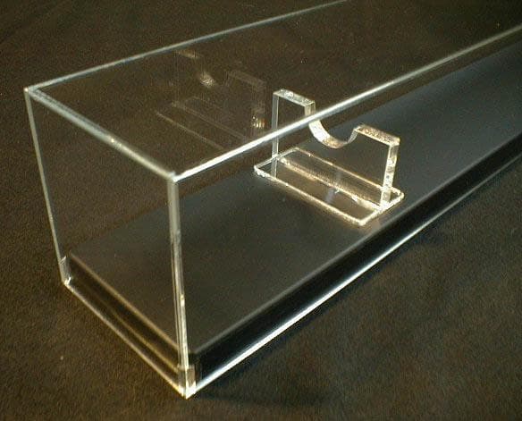 バット展示用 アクリルケース ! 　UVカット付２mm厚