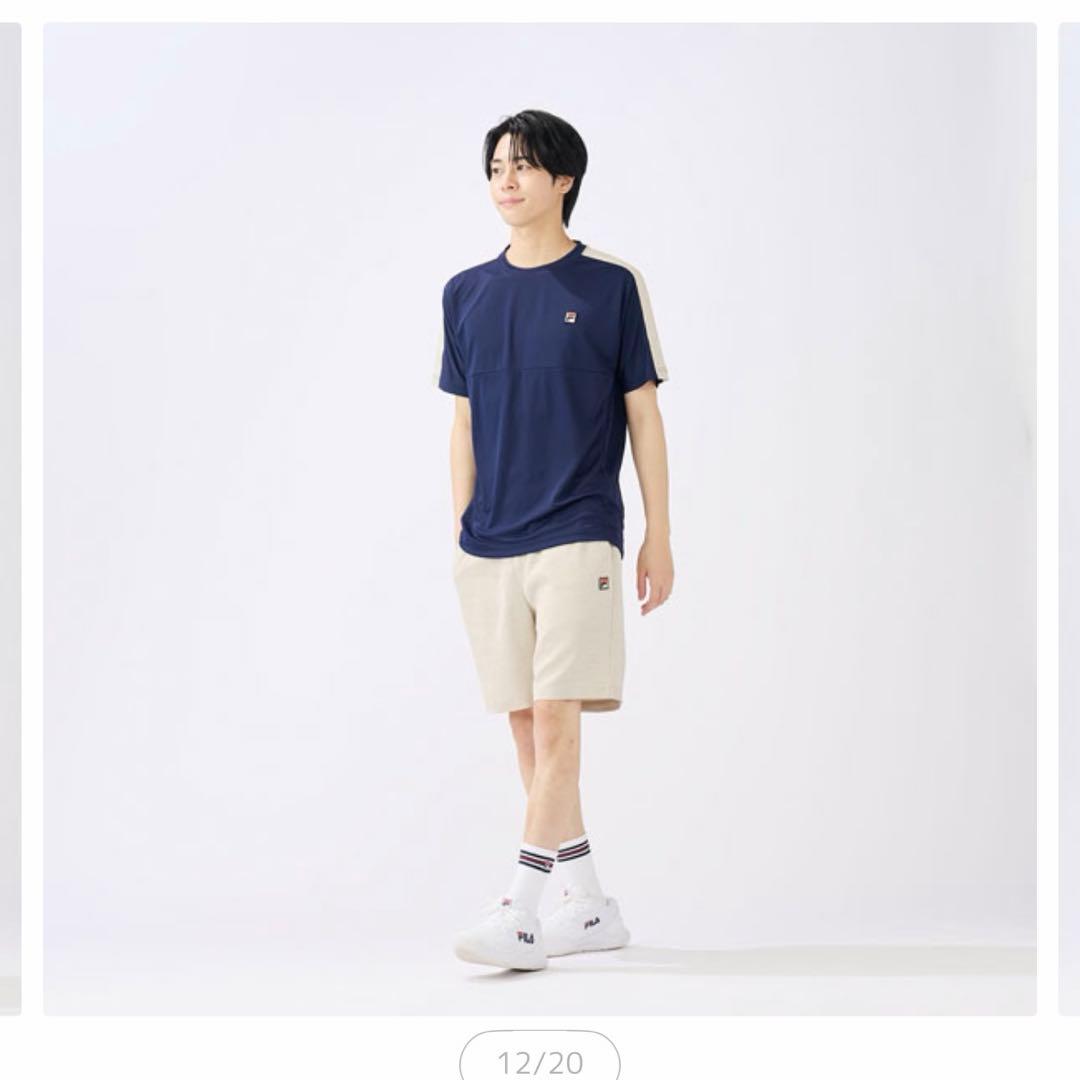 新品FILA テニスウェア ハーフパンツ サイズL ¥15180