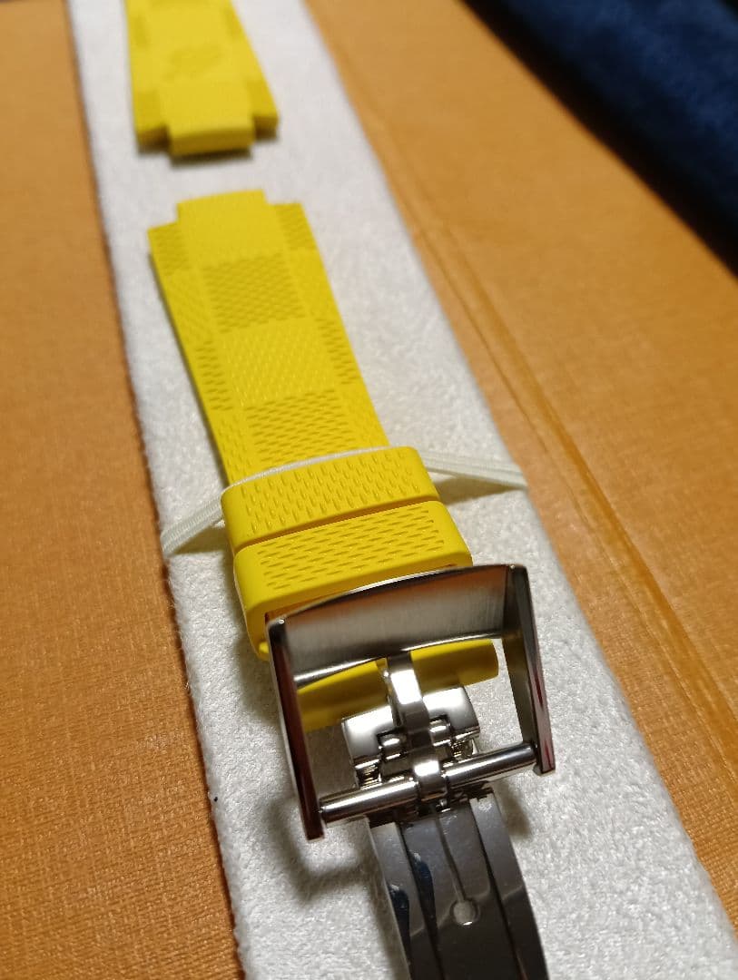 タンブール GM用　ダミエラバーストラップ　L　Dバックル