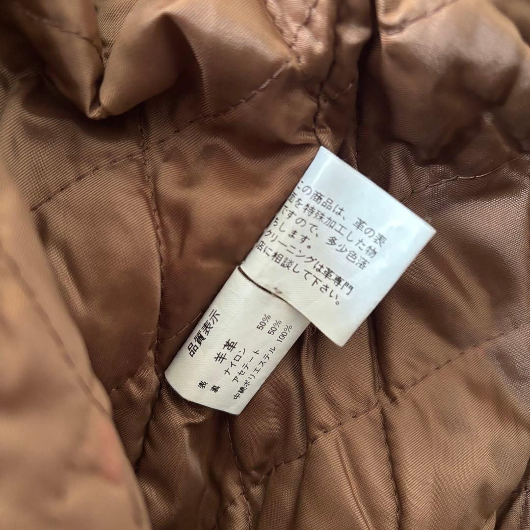 vintage G-1 Leather bomber jacket 茶