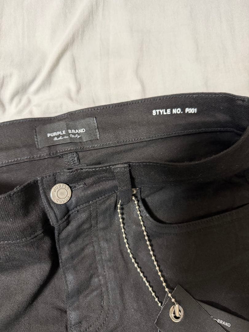 PURPLE BRAND ブラックデニム 28size