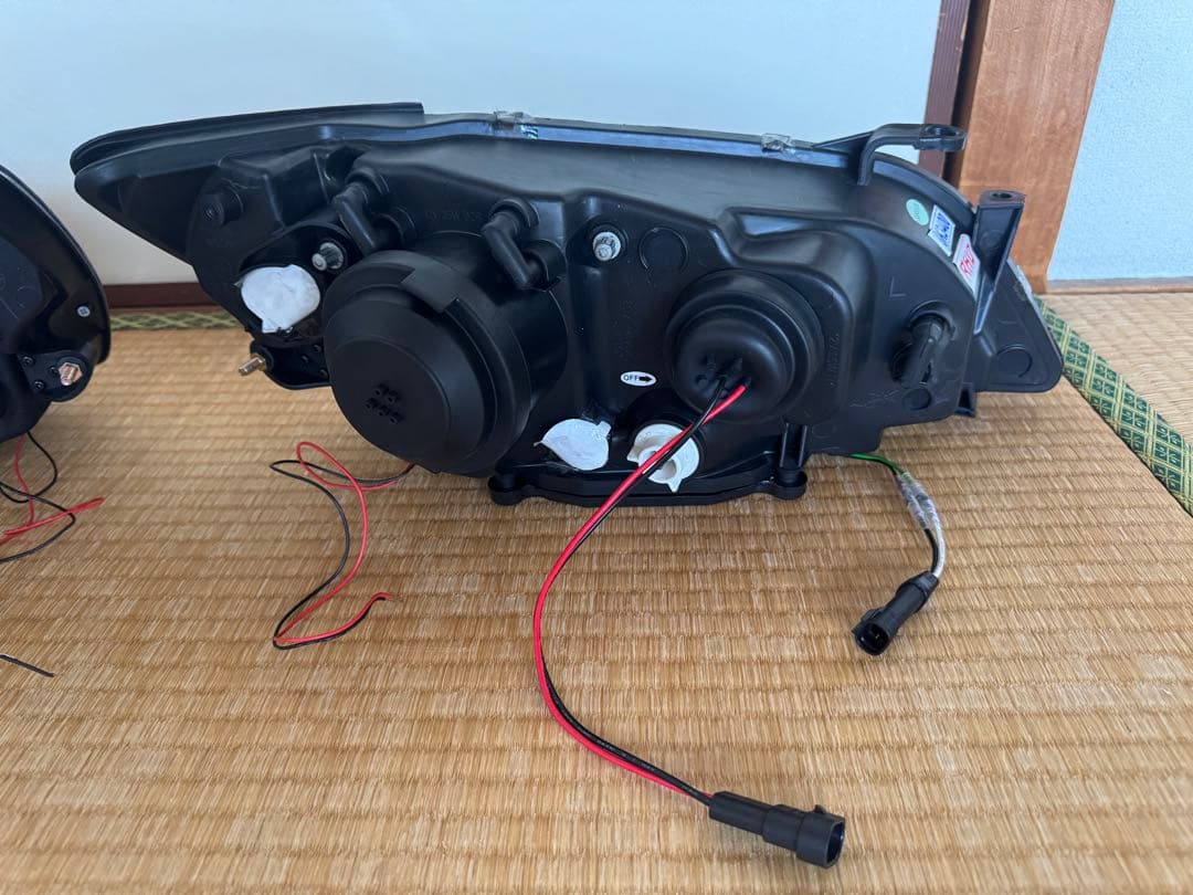 アルテッツァ イカリング ヘッドライト HID 左右 セット