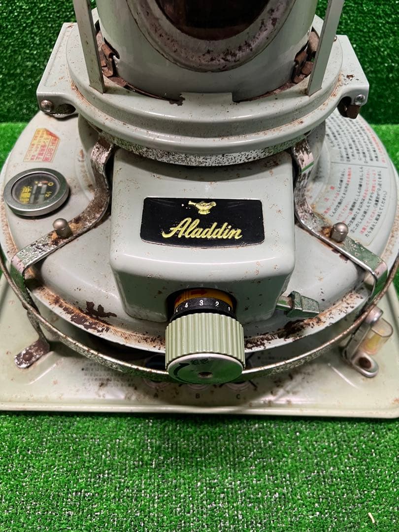 【希少　レトロ】アラジンブルーフレーム J390001 IV