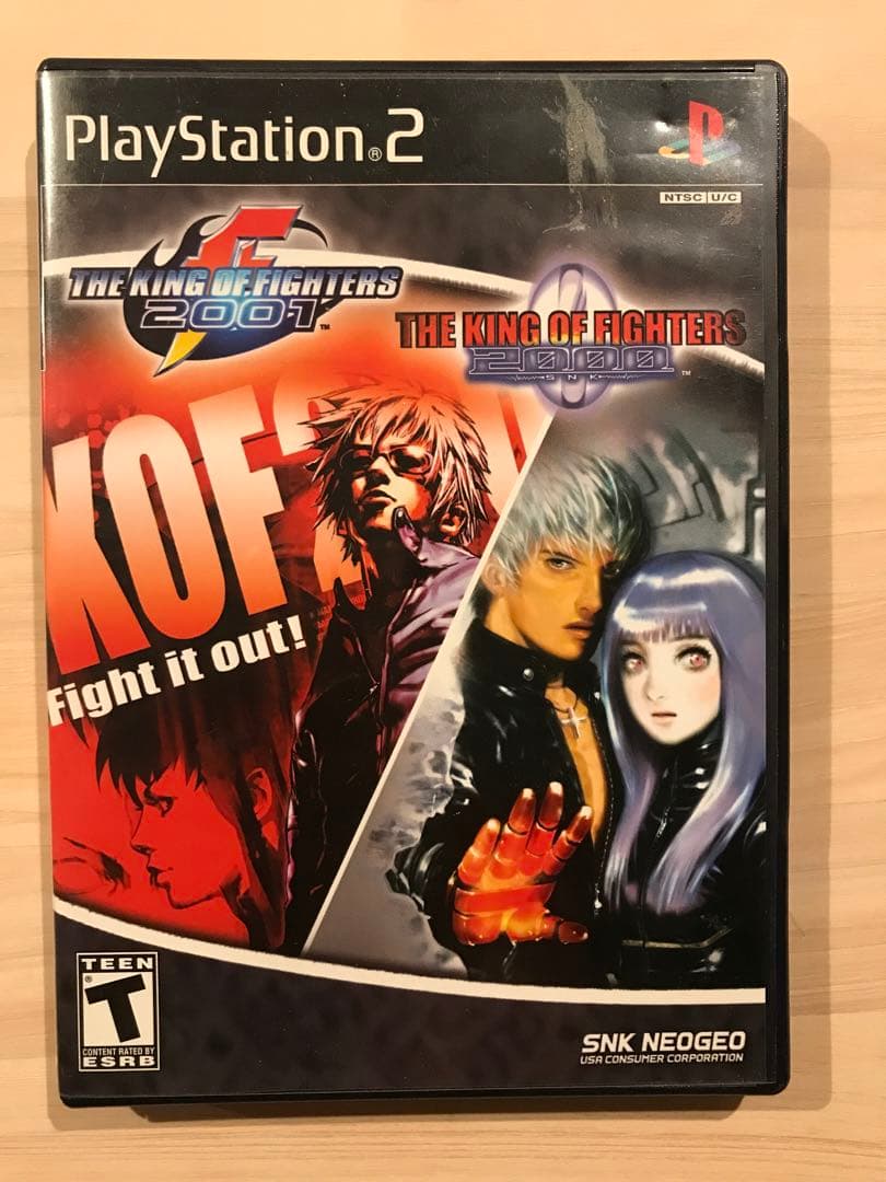 【希少】KoF 2000/2001【PS2北米版】