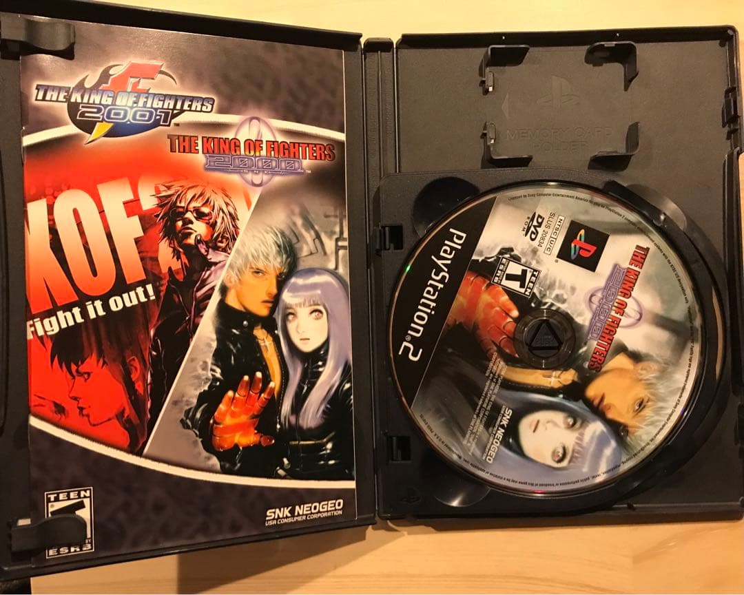 【希少】KoF 2000/2001【PS2北米版】