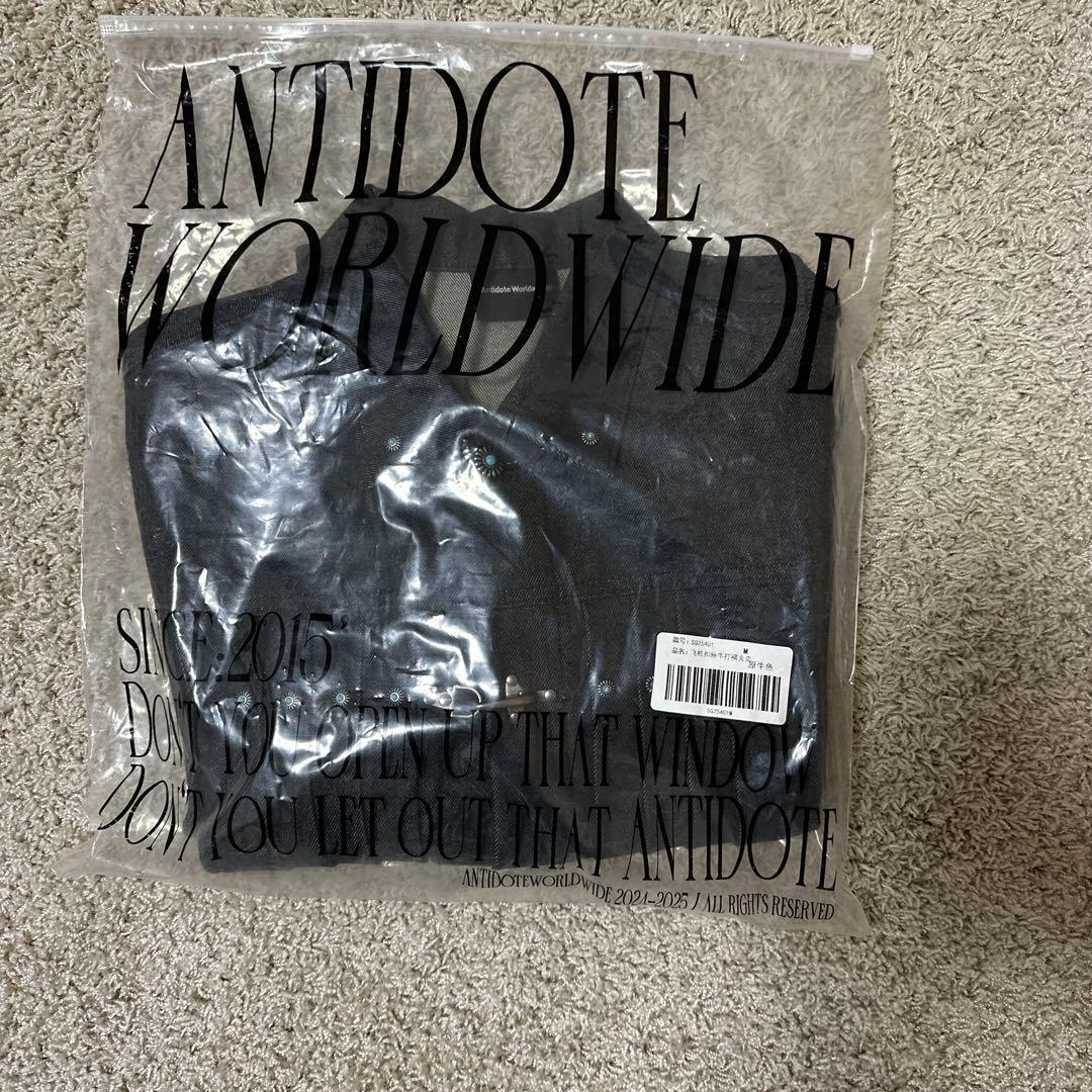 Antidote Worldwide ダークリジットデニムジャケット