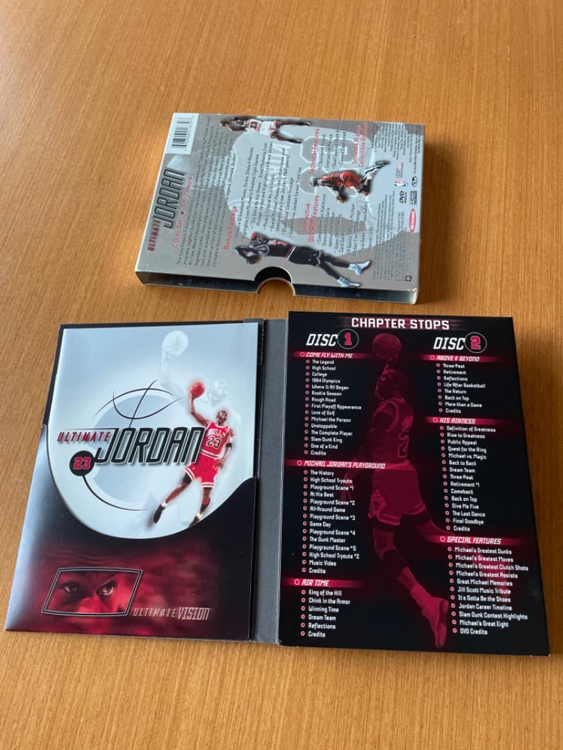 DVD Ultimate Jordan 2枚組　マイケル・ジョーダン