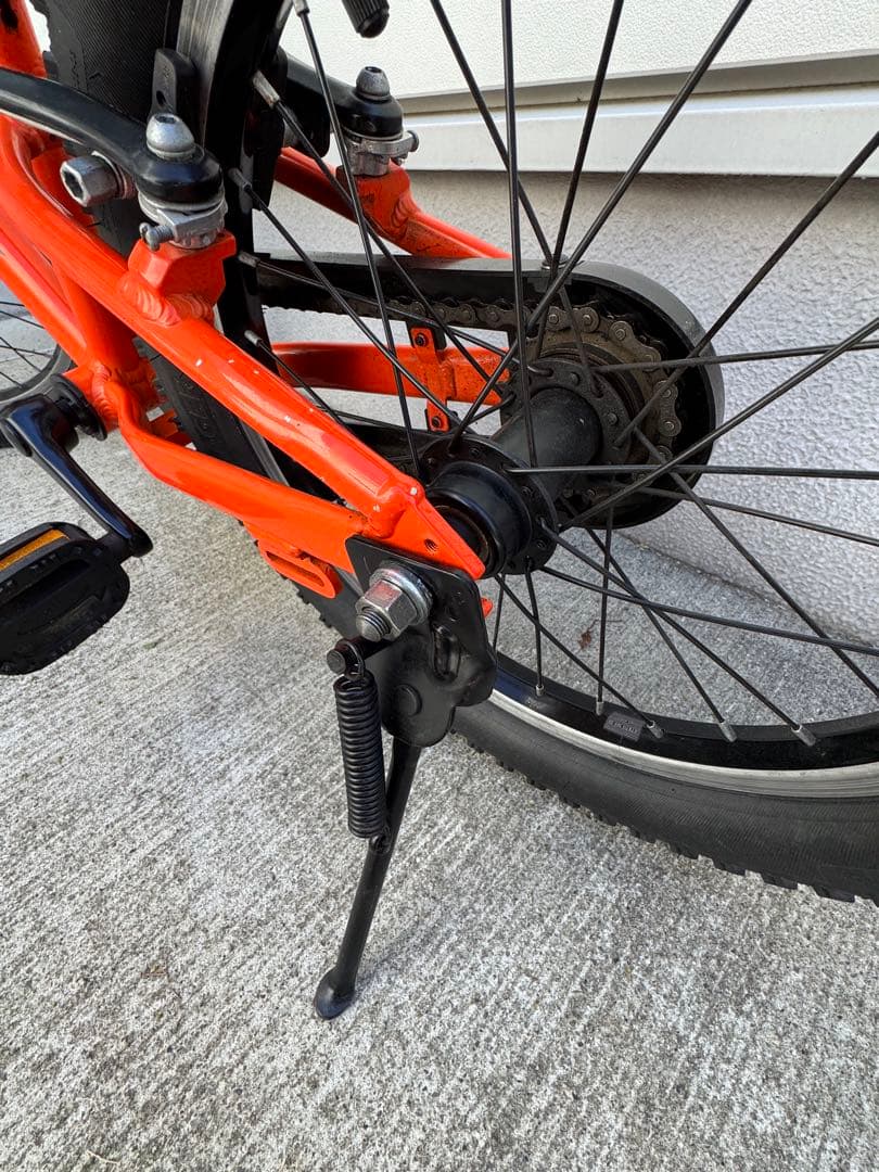 Trek 16インチ キッズバイク オレンジ 補助輪付き