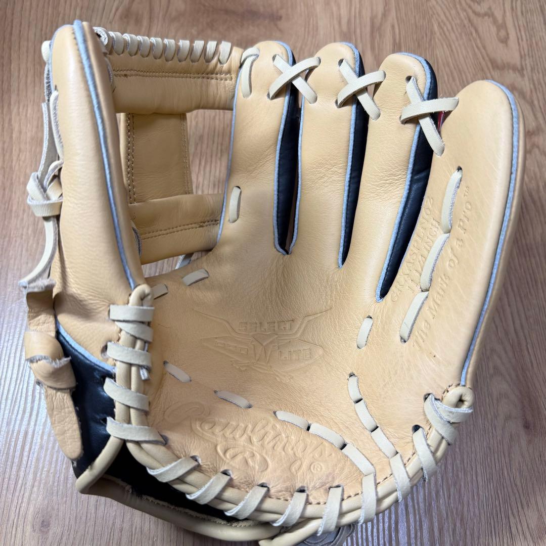 【新品未使用】ローリングス 内野手用 野球軟式グローブ