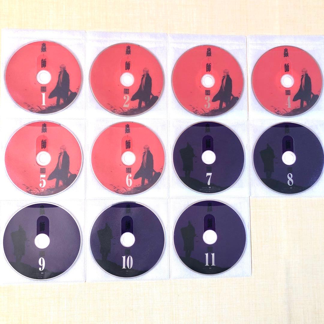 蟲師 全9巻 + 続章 11巻 全20巻 DVDレンタル落ち