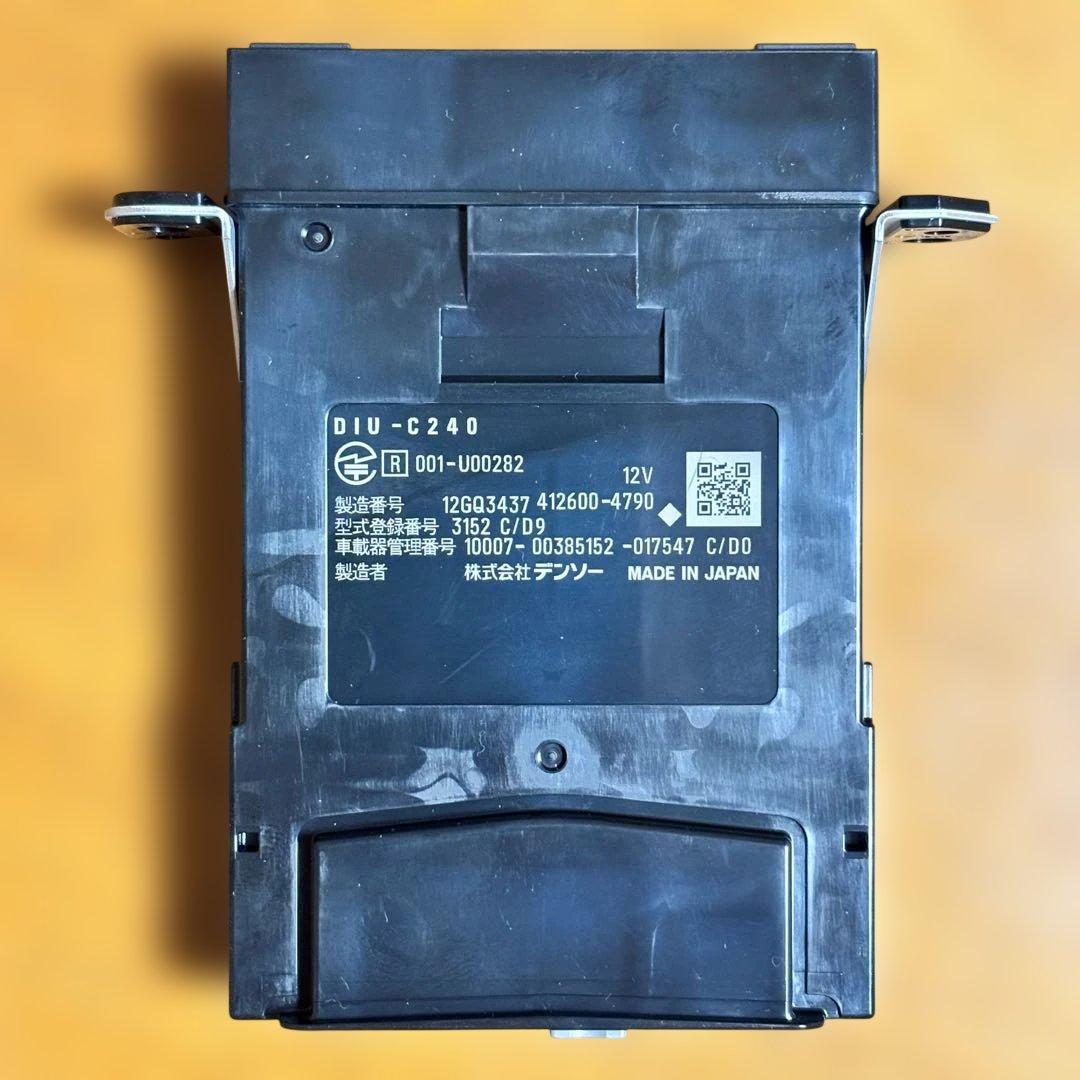 【新品・未使用】ETC 2.0 車載器DIU-C240 12V ナビ連動タイプ