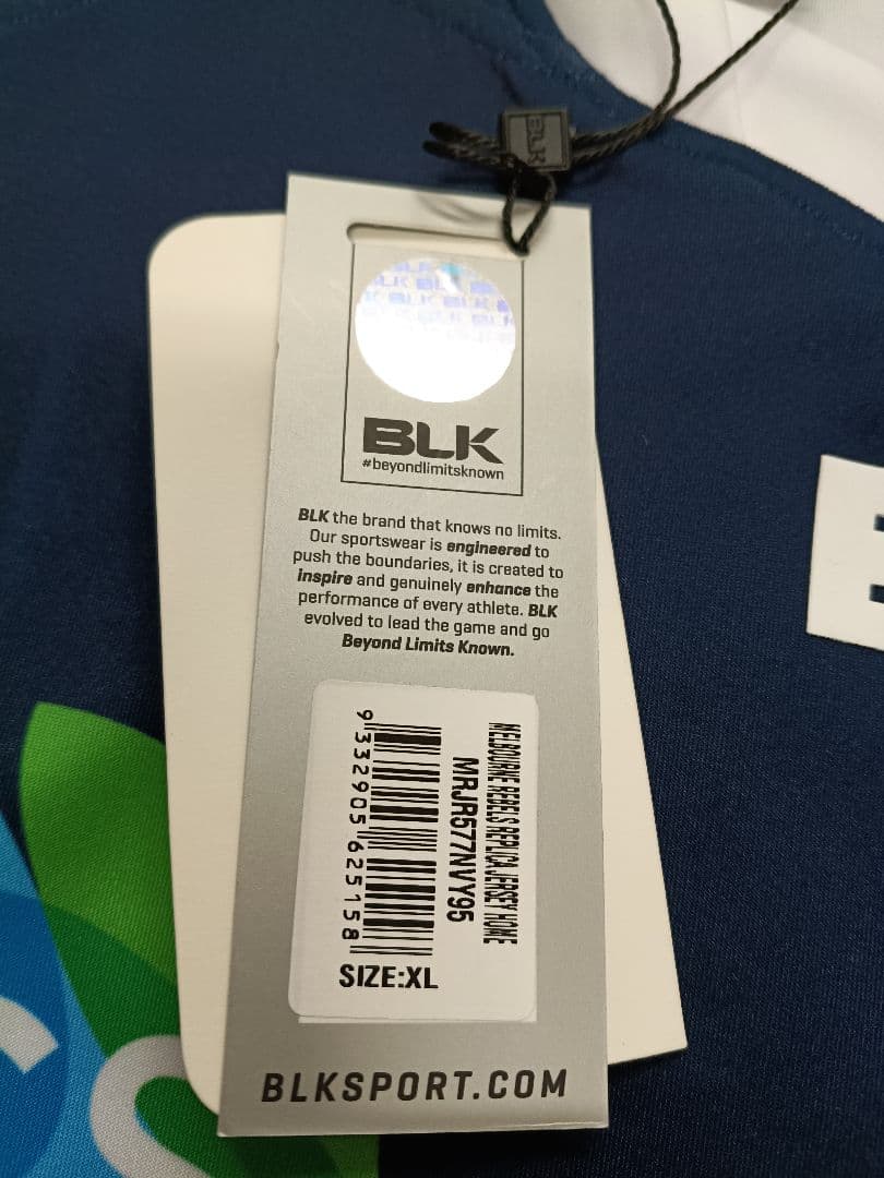 メルボルン・レベルズ BLK ネイビー ゲームジャージ