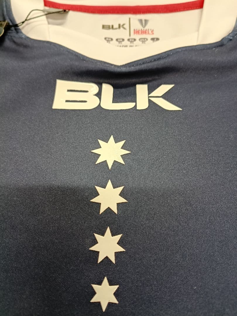 メルボルン・レベルズ BLK ネイビー ゲームジャージ