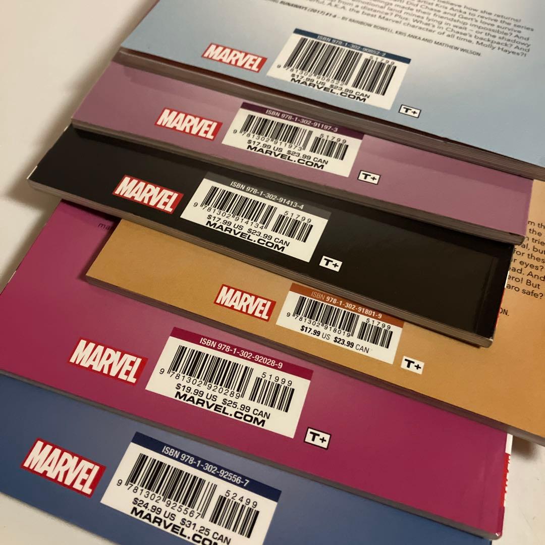 RUNAWAYS 全6巻セット 英語版