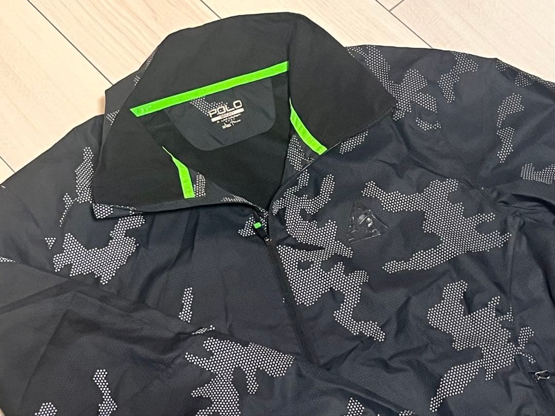 POLO SPORT(ポロスポーツ) ブラック ウィンドブレーカー ジャケット