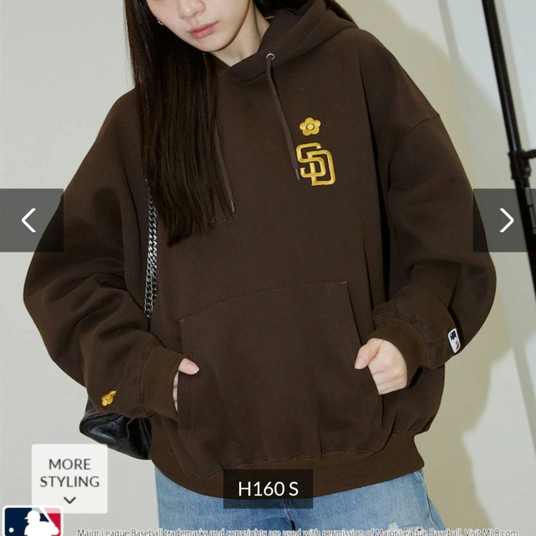 MLB×MARY QUANT×PUBLUXコラボ パーカー