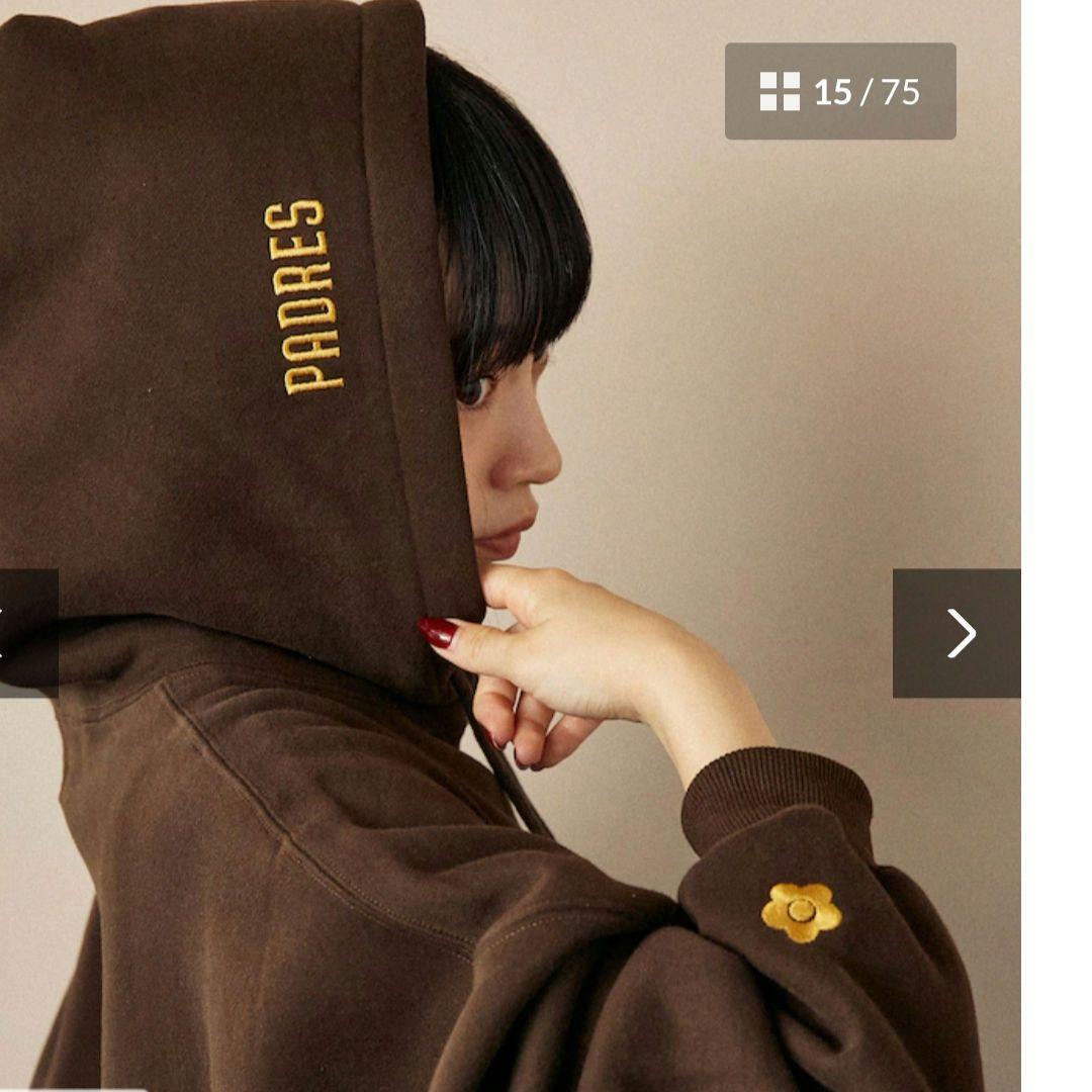 MLB×MARY QUANT×PUBLUXコラボ パーカー