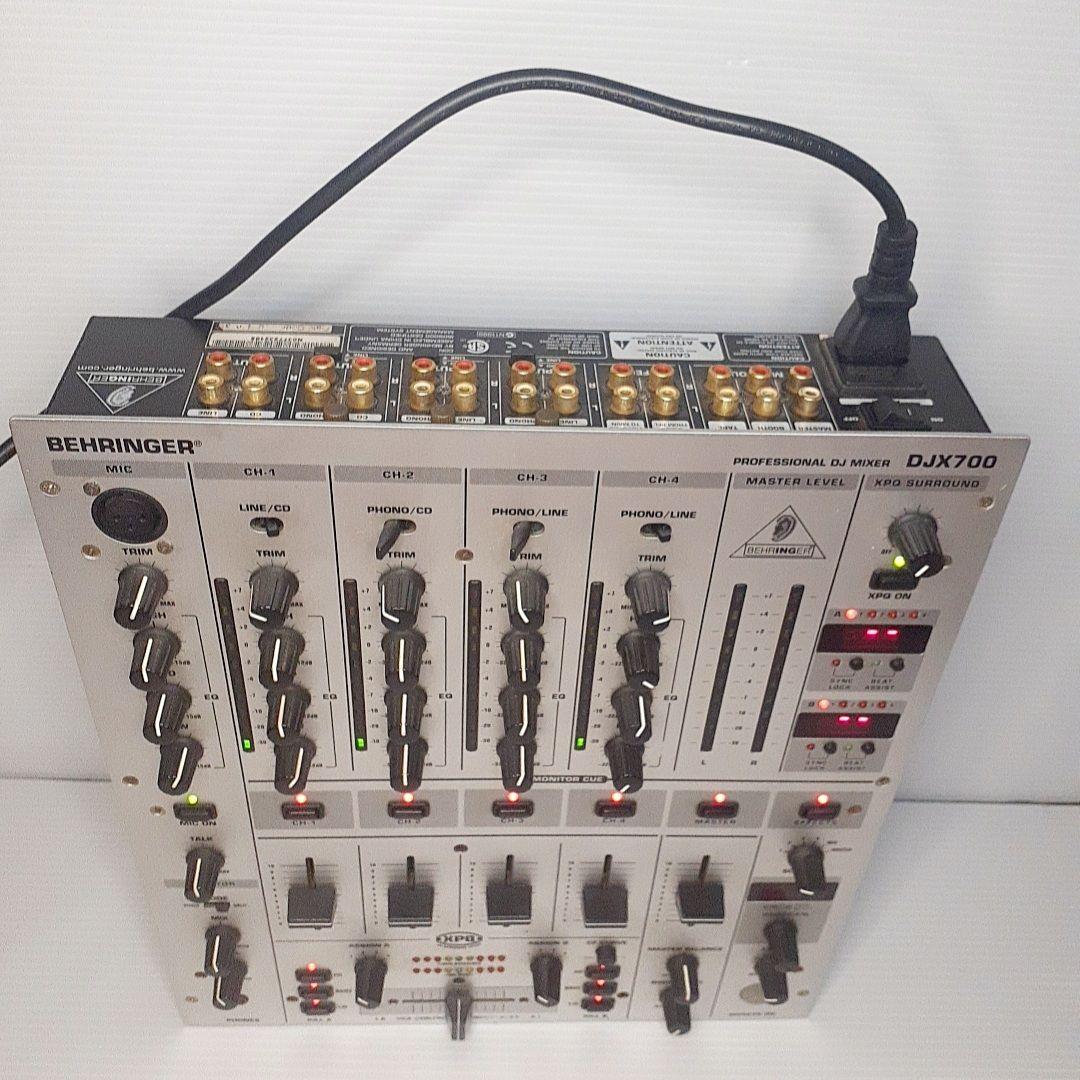 Behringer djx700 4ch ミキサー　通電のみ　ジャンク