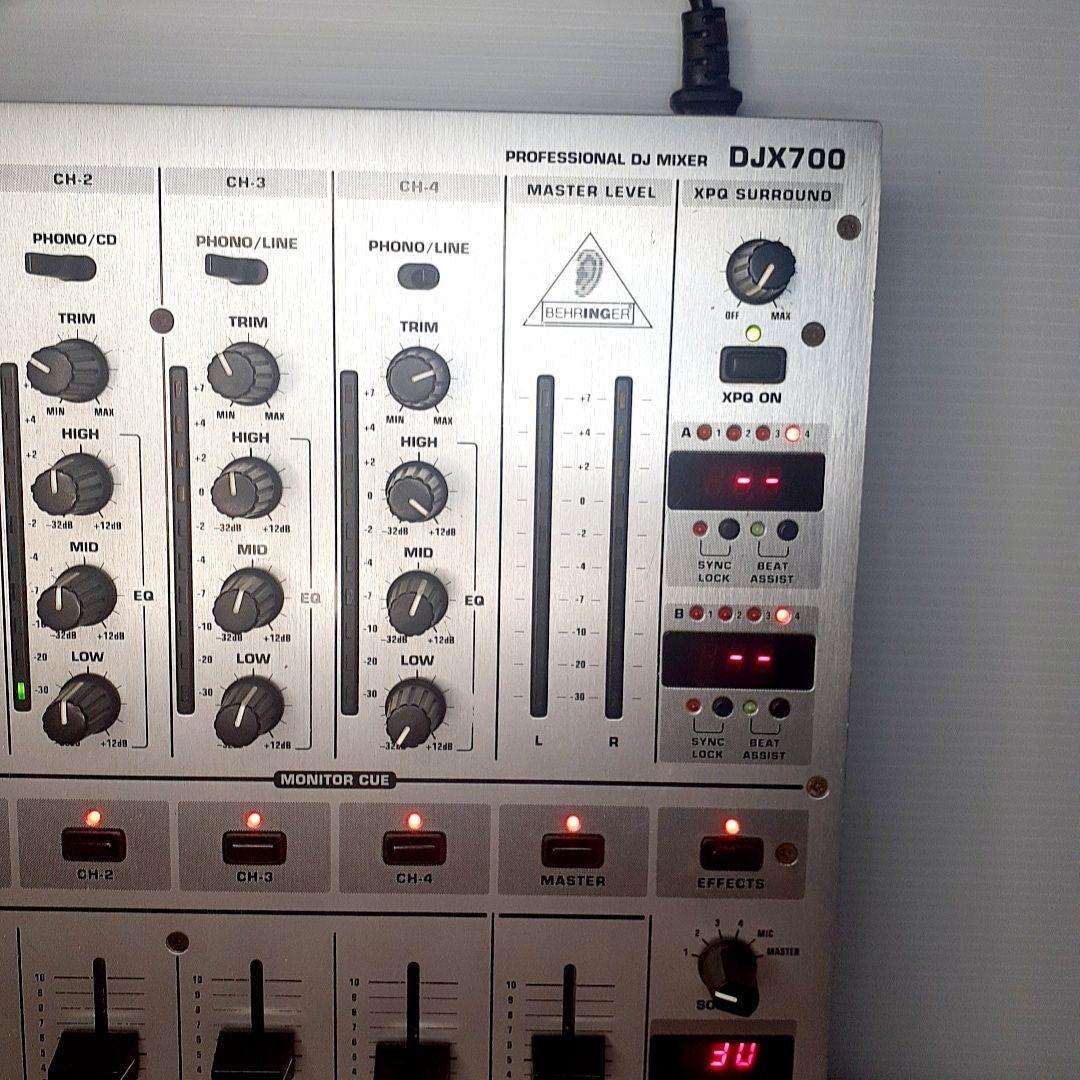 Behringer djx700 4ch ミキサー　通電のみ　ジャンク