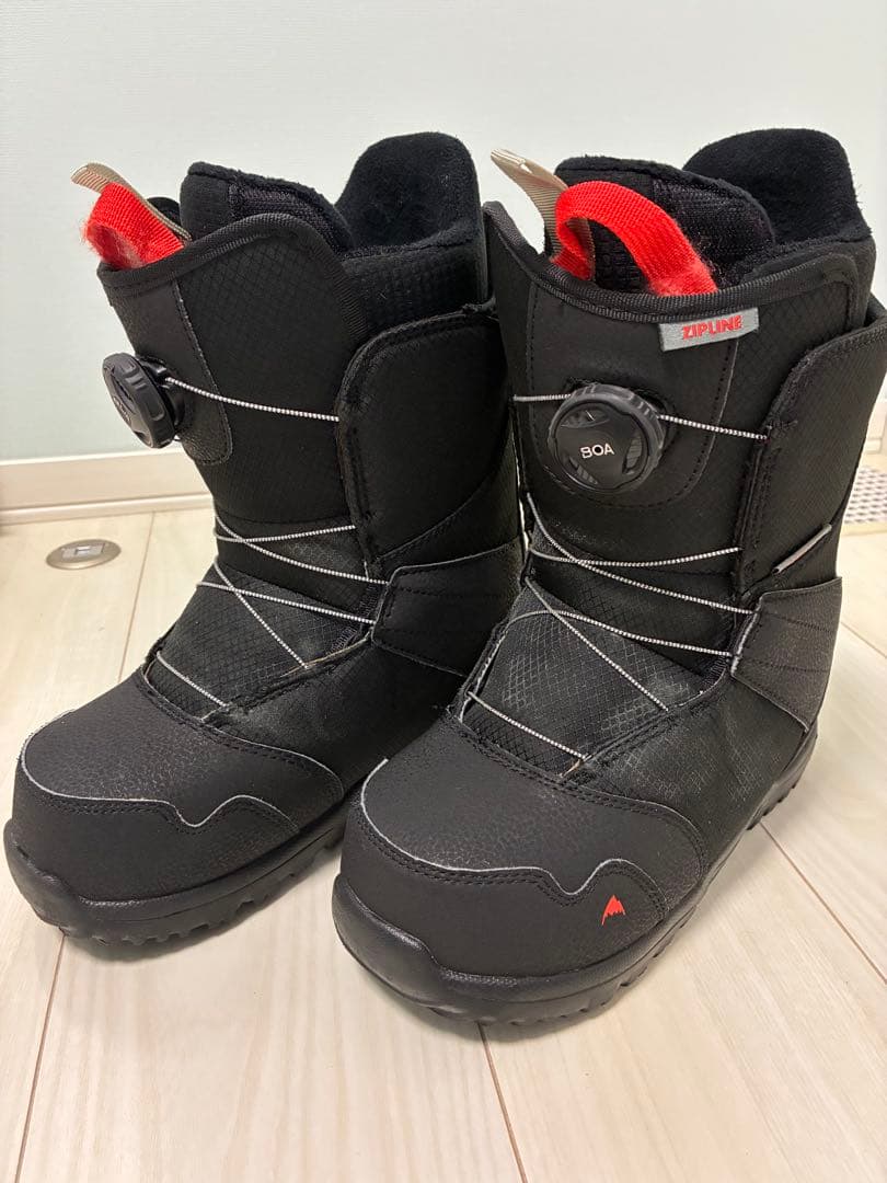 BURTON ZIPLINE BOA 子ども用スノーボードブーツ 24cm