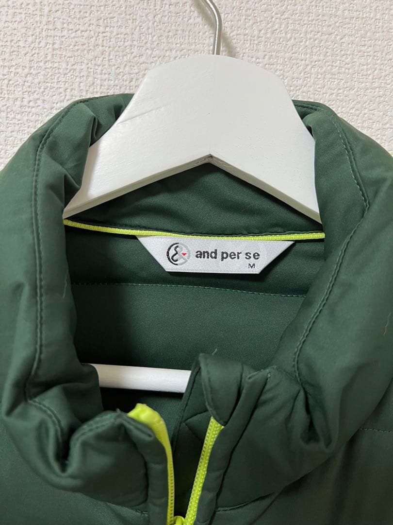 andperse アンパスィ　ダウン　ジャケット　ゴルフウェア　メンズ　値下げ